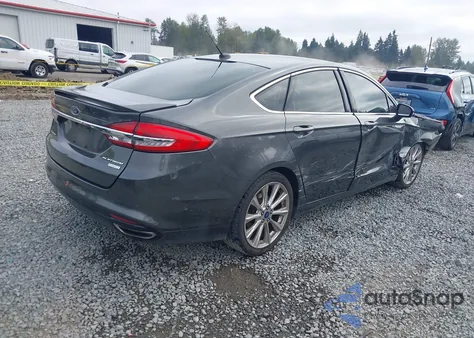 2017 Ford Fusion Platinum из США, поврежденный, VIN 3FA6P0K98HR171386